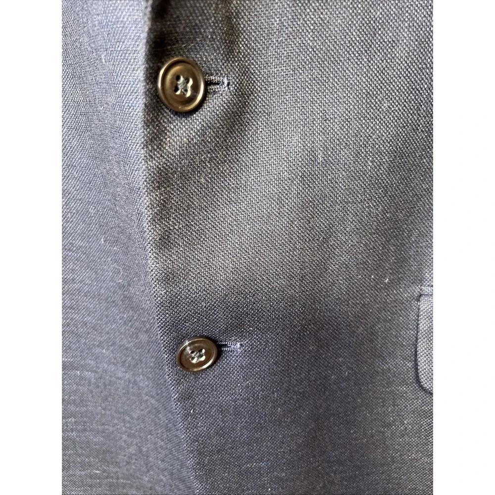 Tommy Hilfiger Men's 46L Navy Blue Blazer Sport Coat 2 Button Stretch
